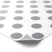 Poster Pois Silver Gradient par Shirley Taylor (Coin)
