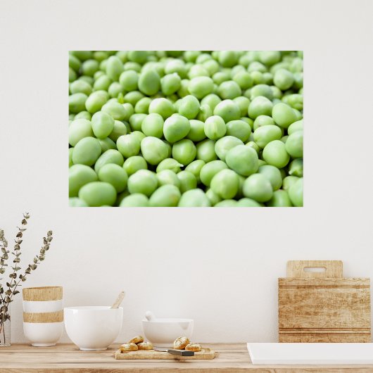 Poster Pois verts (Cuisine)