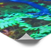 Poster Poison bleu Poison grenouille (Coin)