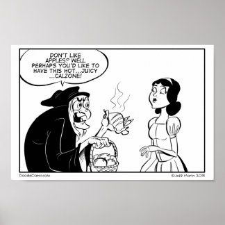 Poster Poison Calzone Quotidien Doodle Imprimer