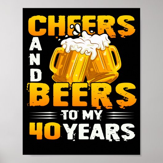 Poster Poison de Cheers et Beers (Devant)
