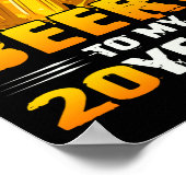 Poster Poison de Cheers et Beers (Coin)