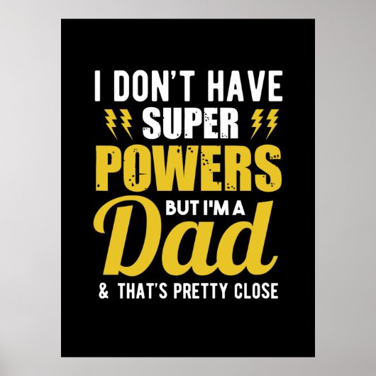 Poster Poison de Father Père de Super Powers (Devant)