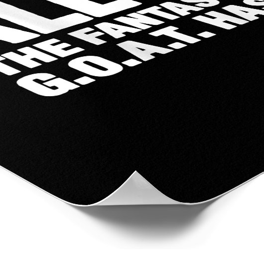 Poster Poison de Goat (Coin)