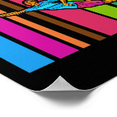 Poster Poison du Grand Motif de Frisbee (Coin)