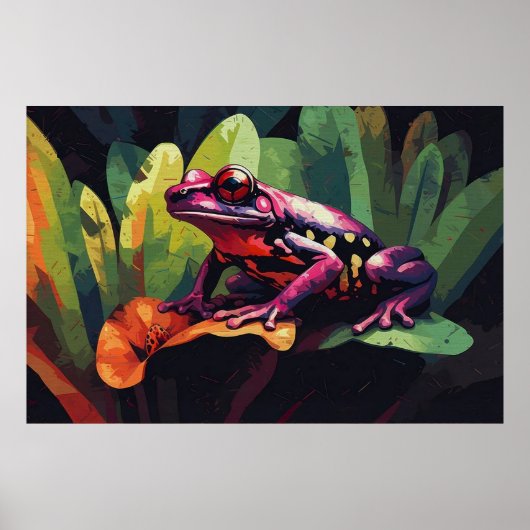 Poster Poison grenouille (Devant)