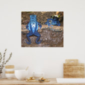 Poster Poison grenouilles (Cuisine)