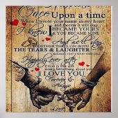 Poster Poison To My Husband | Lovely Husband Letter | (Devant)