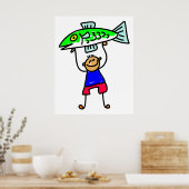 Poster Poisson (Cuisine)