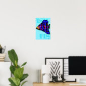 Poster Poisson (Bureau à domicile)