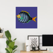 Poster Poisson (Bureau à domicile)