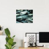 Poster Poisson (Bureau à domicile)