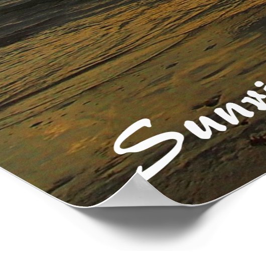 Poster Poisson à l'aube (Coin)