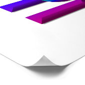 Poster Poisson à rayons X jouant le Xylophone (Coin)