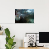 Poster Poisson Artistique moderne (Bureau à domicile)