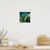 Poster Poisson-bannière à long terme signé (Cuisine)