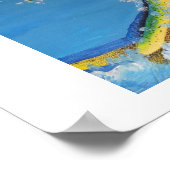 Poster Poisson dauphin (Coin)