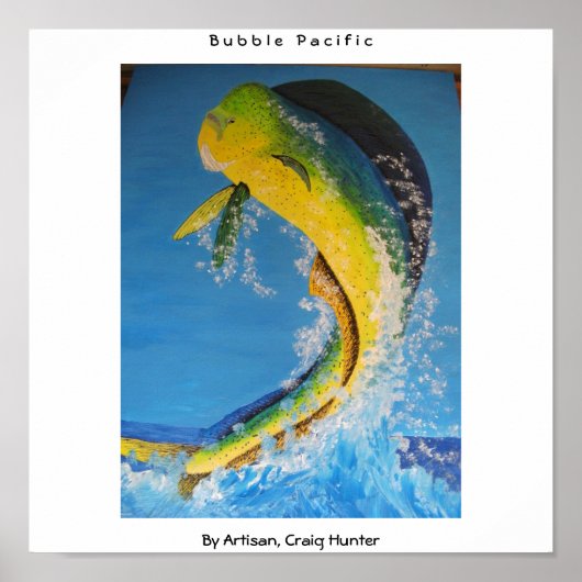 Poster Poisson dauphin (Devant)