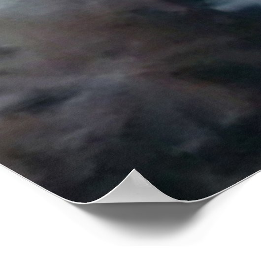 Poster Poisson de bannière scolaire (Coin)