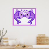 POSTER POISSON DE KISSING (Cuisine)