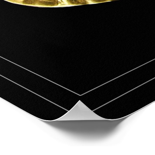 Poster Poisson d'or (Coin)