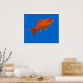 Poster Poisson d'or (Cuisine)