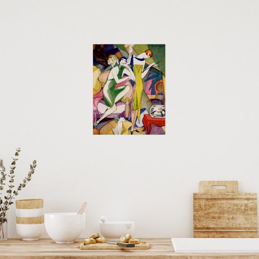 Poster Poisson d'or (Cuisine)