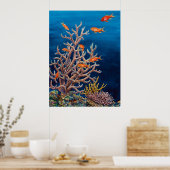 Poster Poisson d'or de la mer (Cuisine)