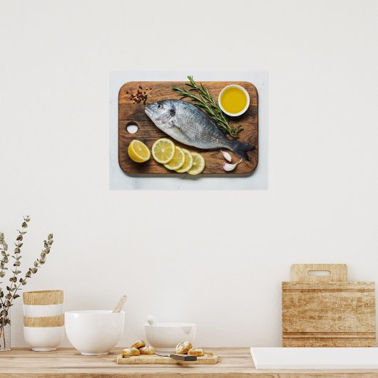 Poster Poisson Dorado (Cuisine)