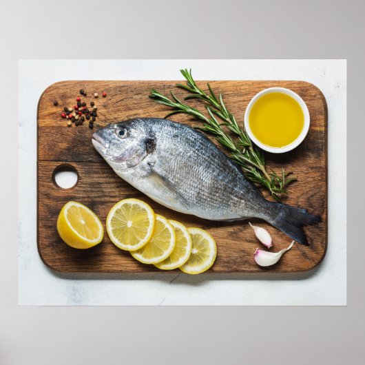 Poster Poisson Dorado (Devant)