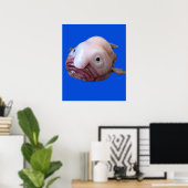 Poster Poisson en fleur (Bureau à domicile)