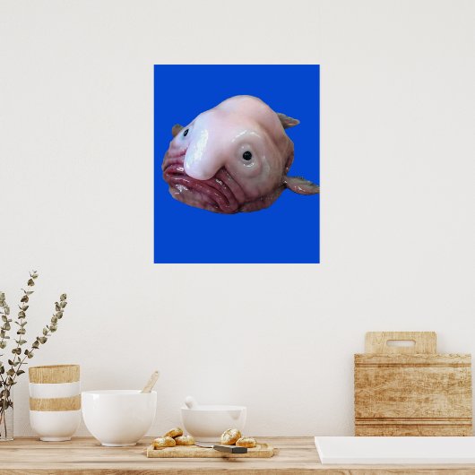 Poster Poisson en fleur (Cuisine)
