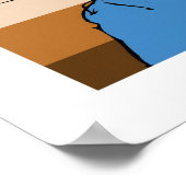 Poster Poisson et chips (Coin)