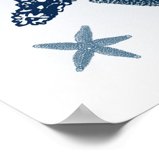 Poster Poisson étoilé (Coin)