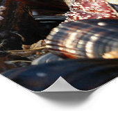 Poster poisson étoile tenant (Coin)