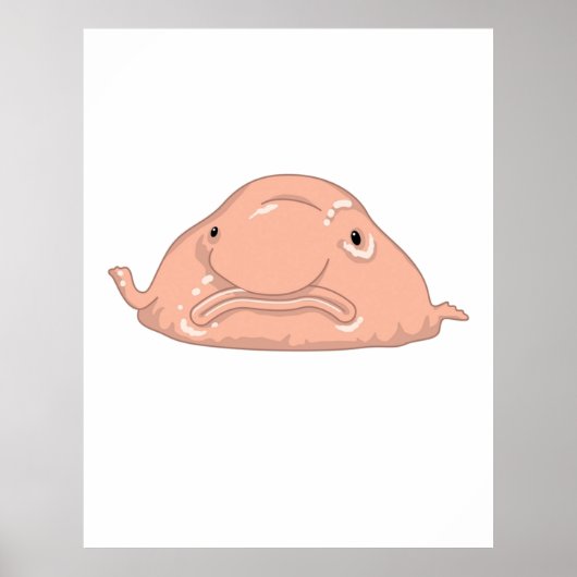 Poster Poisson Fantaisie Poisson Visage Poisson Fantaisie (Devant)