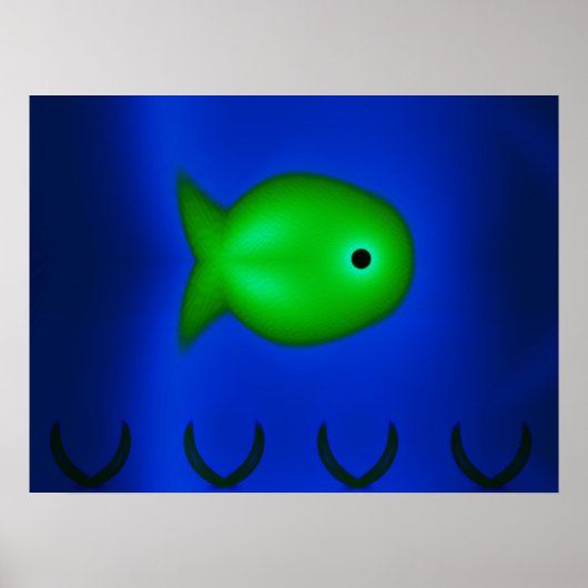 Poster Poisson Fractal (Devant)