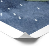 Poster Poisson hors de l'eau Imprimer (Coin)