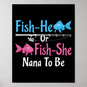Poster Poisson-il ou Poisson-elle Nana va être une révéla