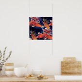 Poster Poisson japonais Koi (Cuisine)