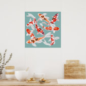 Poster Poisson koi (Cuisine)
