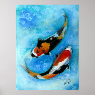 Poster poisson koi