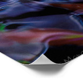 POSTER POISSON KOI AU-DESSUS DU FLUX #2 (Coin)