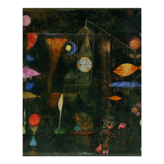 Poster Poisson magique - Paul Klee (Devant)