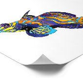 Poster - Poisson mandarin (Coin)