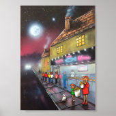 Poster Poisson n jetons (Devant)