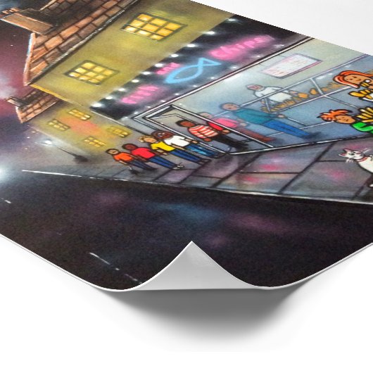 Poster Poisson n jetons (Coin)