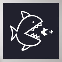 POISSON nautique avec dents |