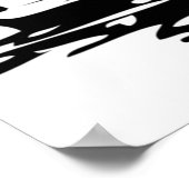 Poster Poisson Pêche Comique Pêcheur Drôle Carton (Coin)