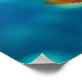 Poster Poisson-roche à oeil roux (Coin)